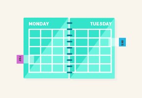 Giornata lavorativa organizzata e sotto controllo